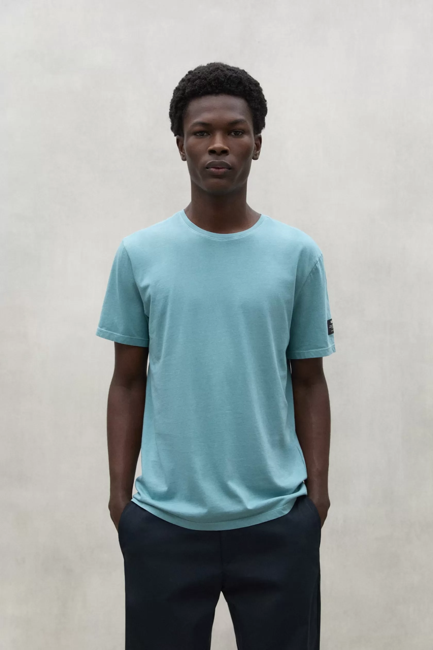 Camisetas*Ecoalf VENT T-SHIRT aqua green