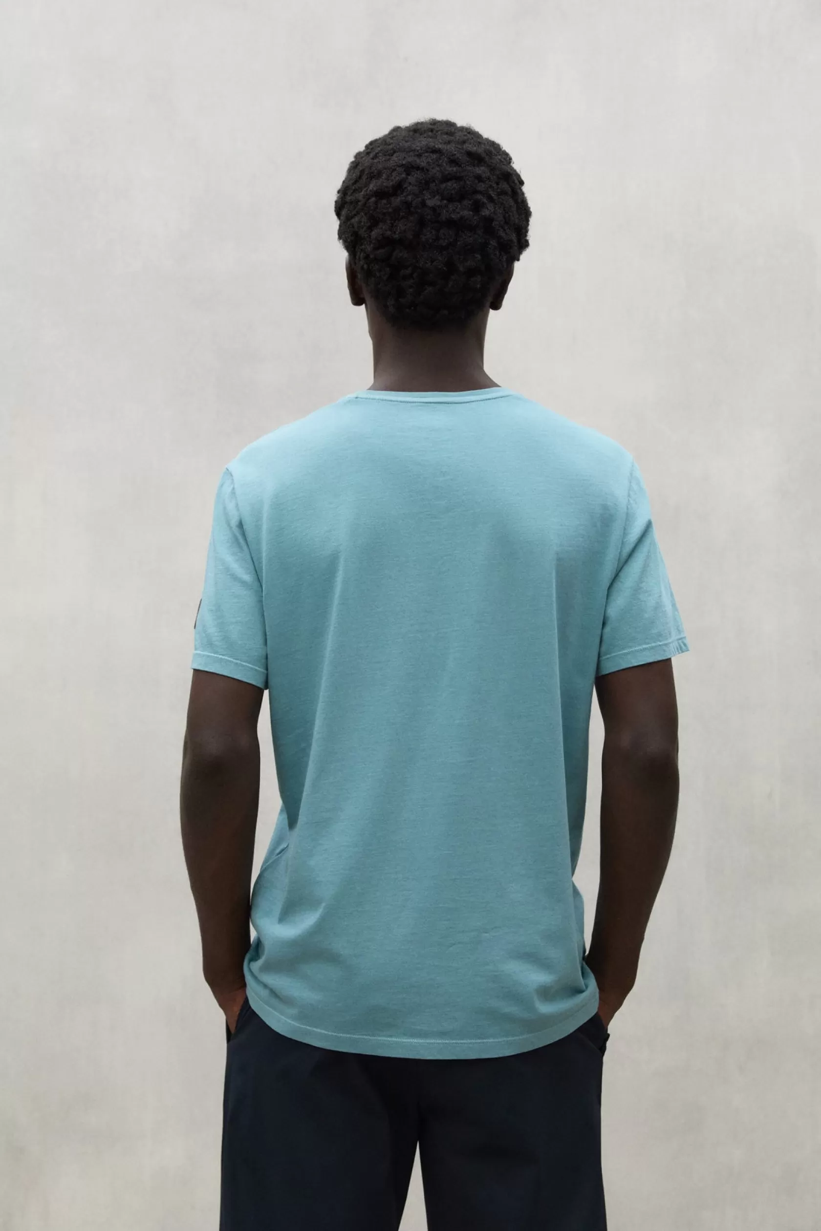 Camisetas*Ecoalf VENT T-SHIRT aqua green