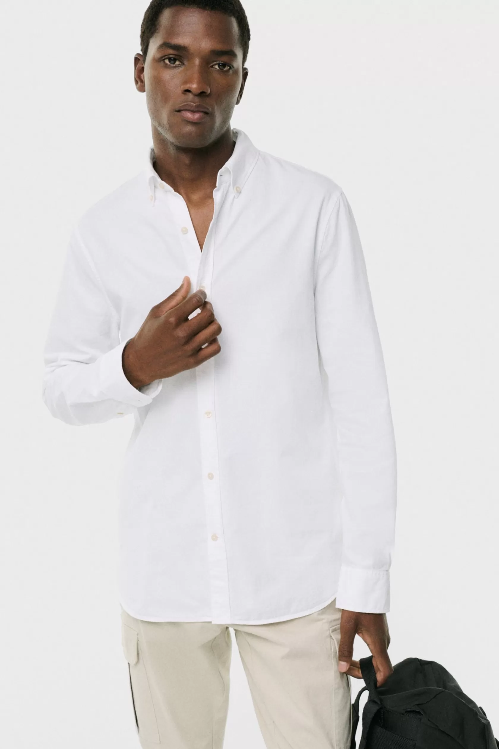 Camisas*Ecoalf CAMISA ANTEJO BLANCA White