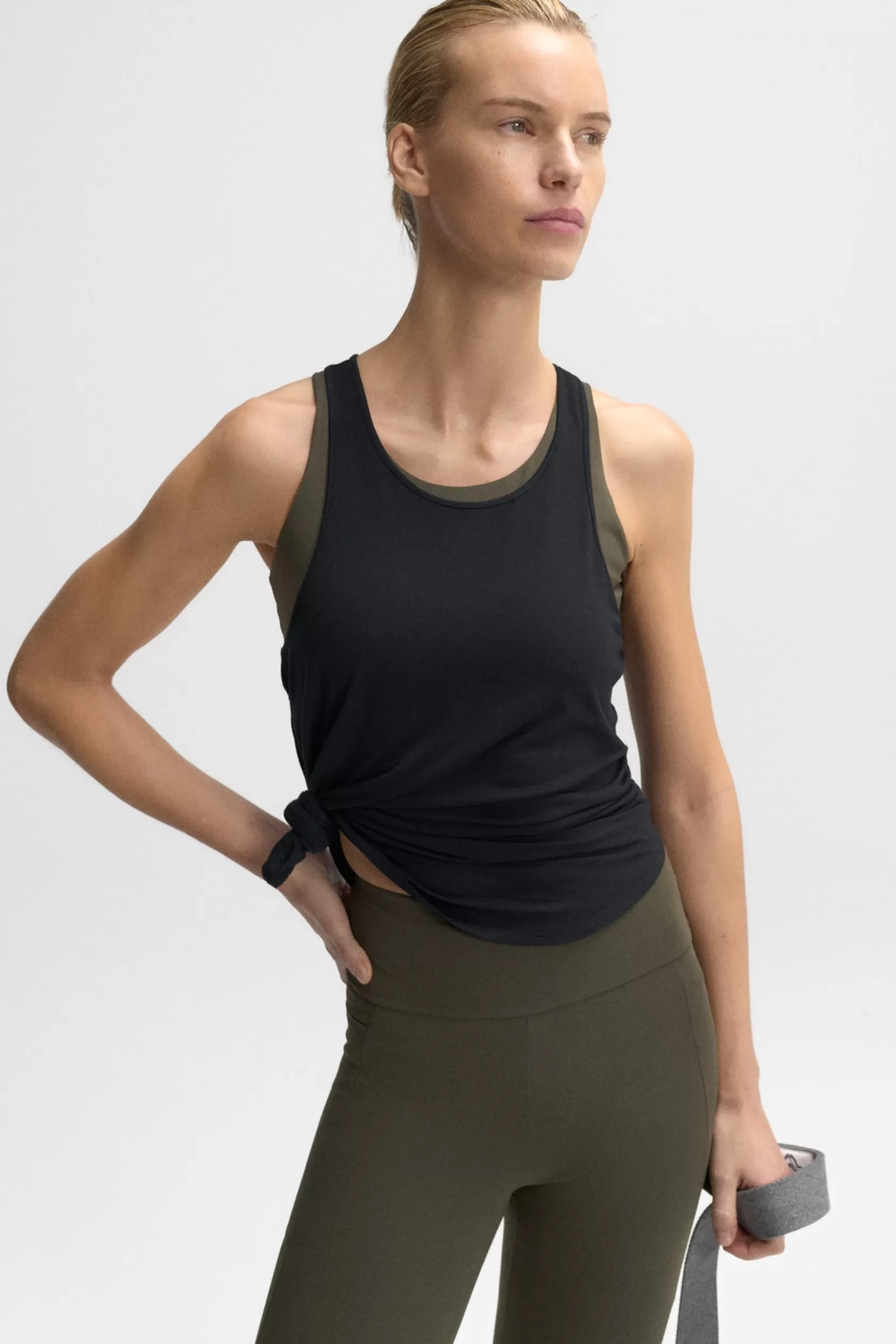 Yoga & pilates*Ecoalf CAMISETA CULIK NEGRA black