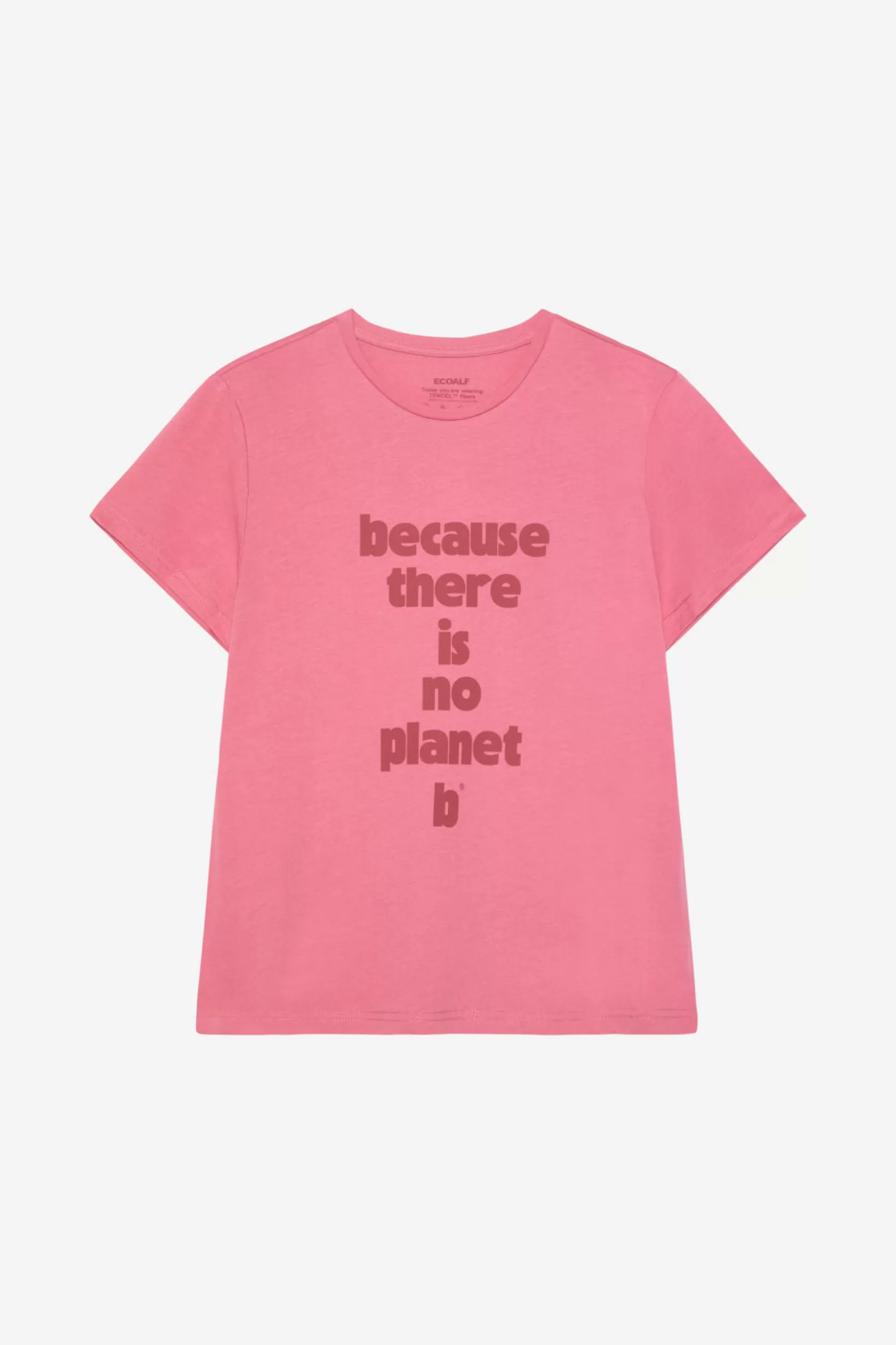 Camisetas*Ecoalf CAMISETA VENTIE ROSA Dark Pink