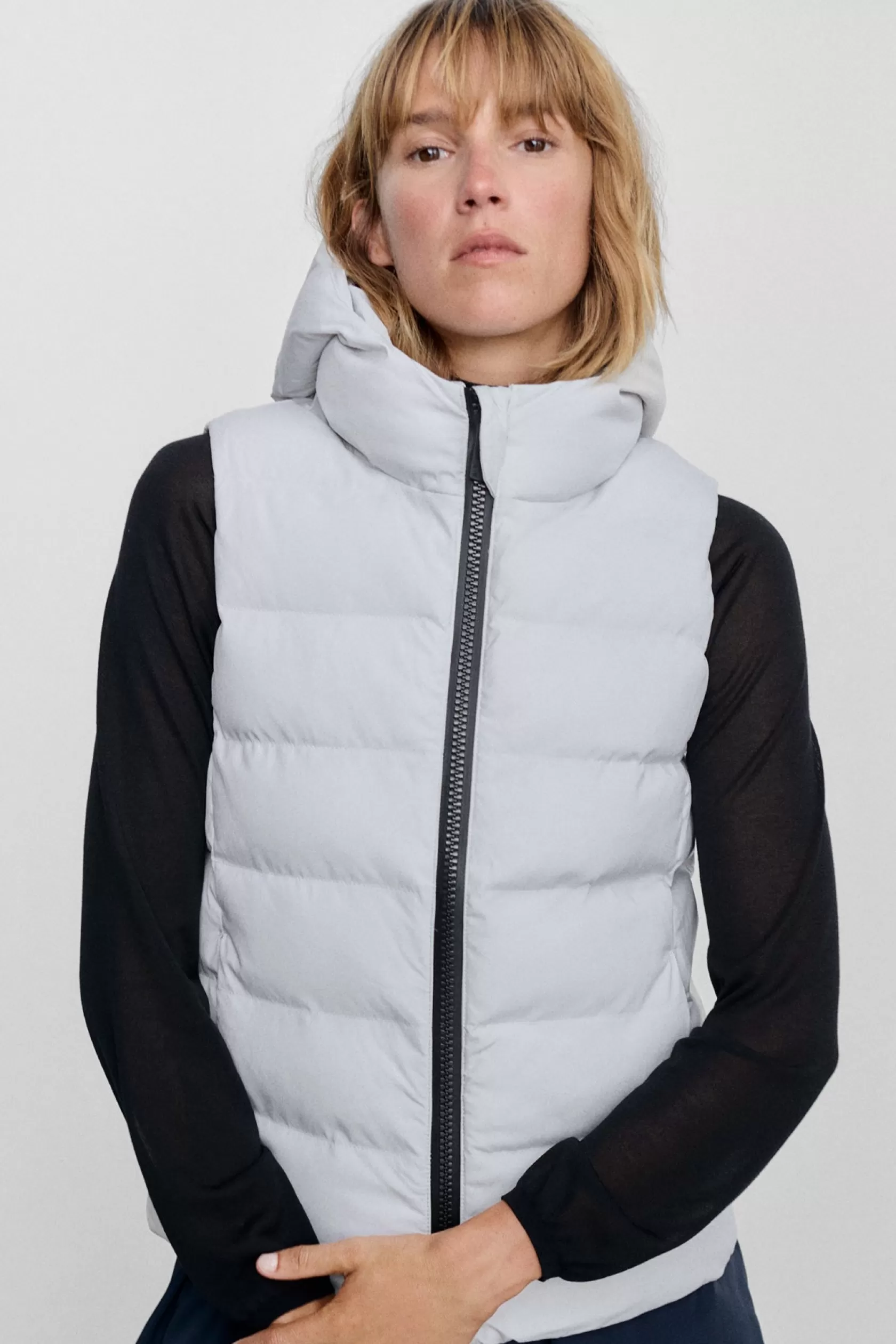 Chalecos | Abrigos y chaquetas*Ecoalf CHALECO MOUNTAIN BLANCO Off White