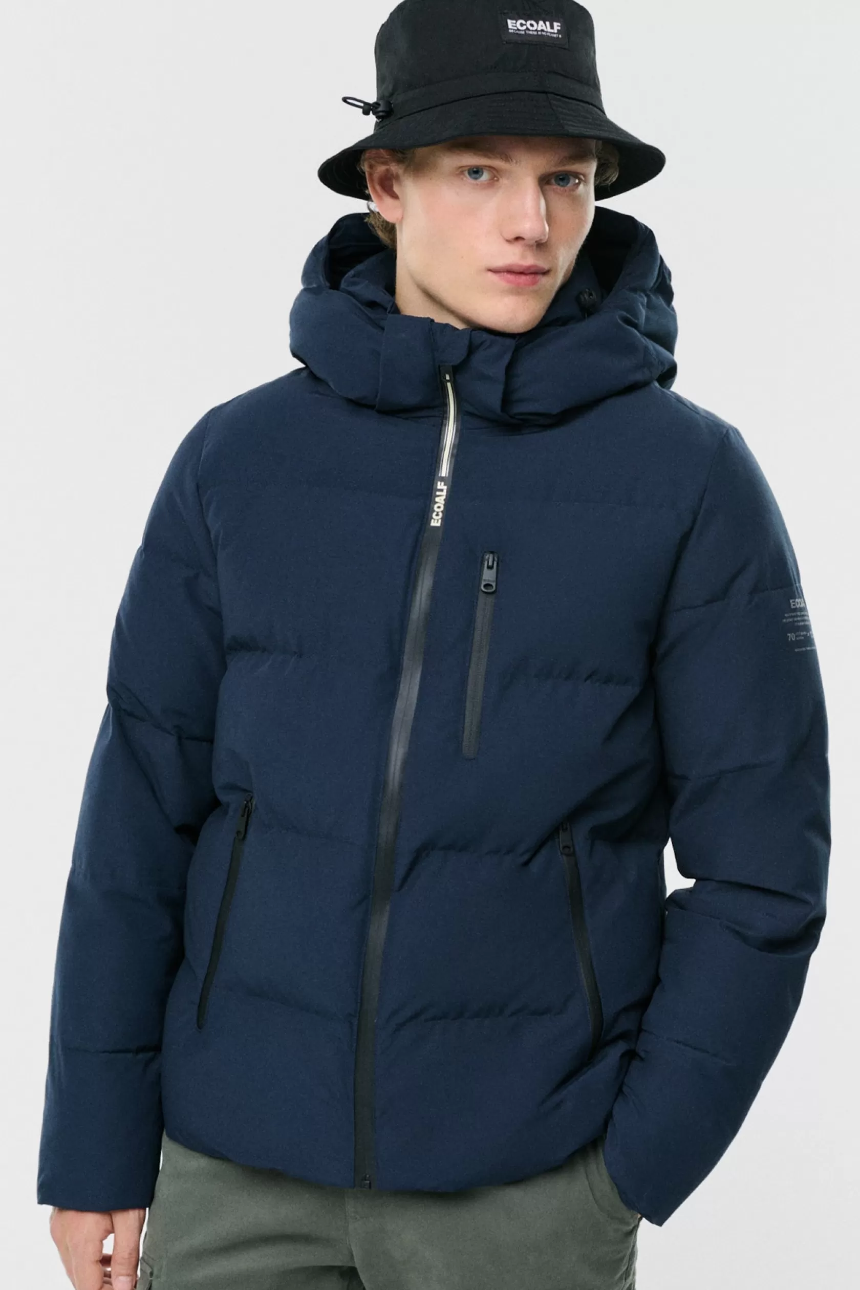 Abrigos y Chaquetas*Ecoalf CHAQUETA BAZON AZUL MARINO Deepnavy