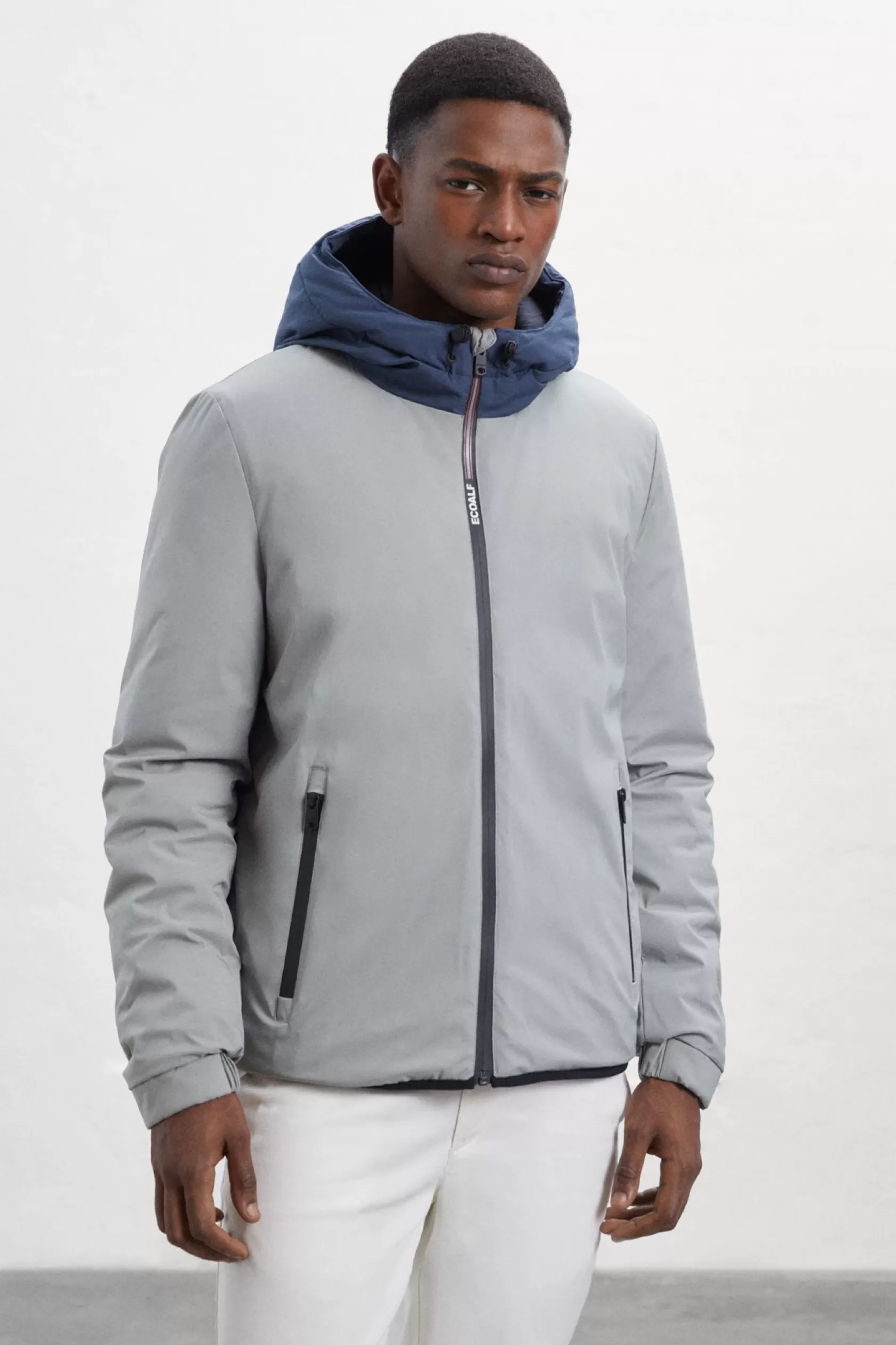 Abrigos y Chaquetas*Ecoalf CHAQUETA CARTES GRIS plain grey