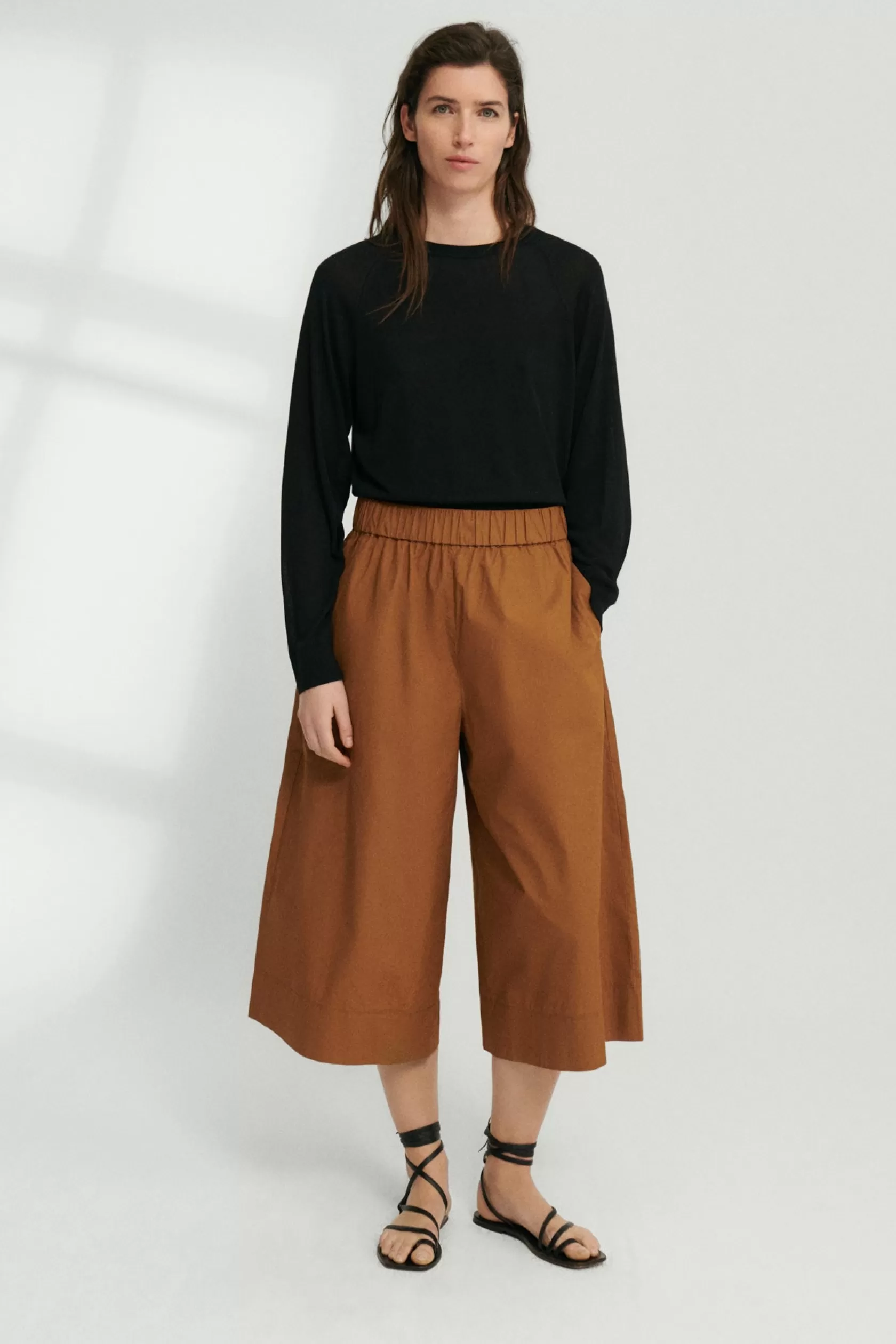 Pantalones*Ecoalf CLAVEL TROUSERS BROWN Caramel