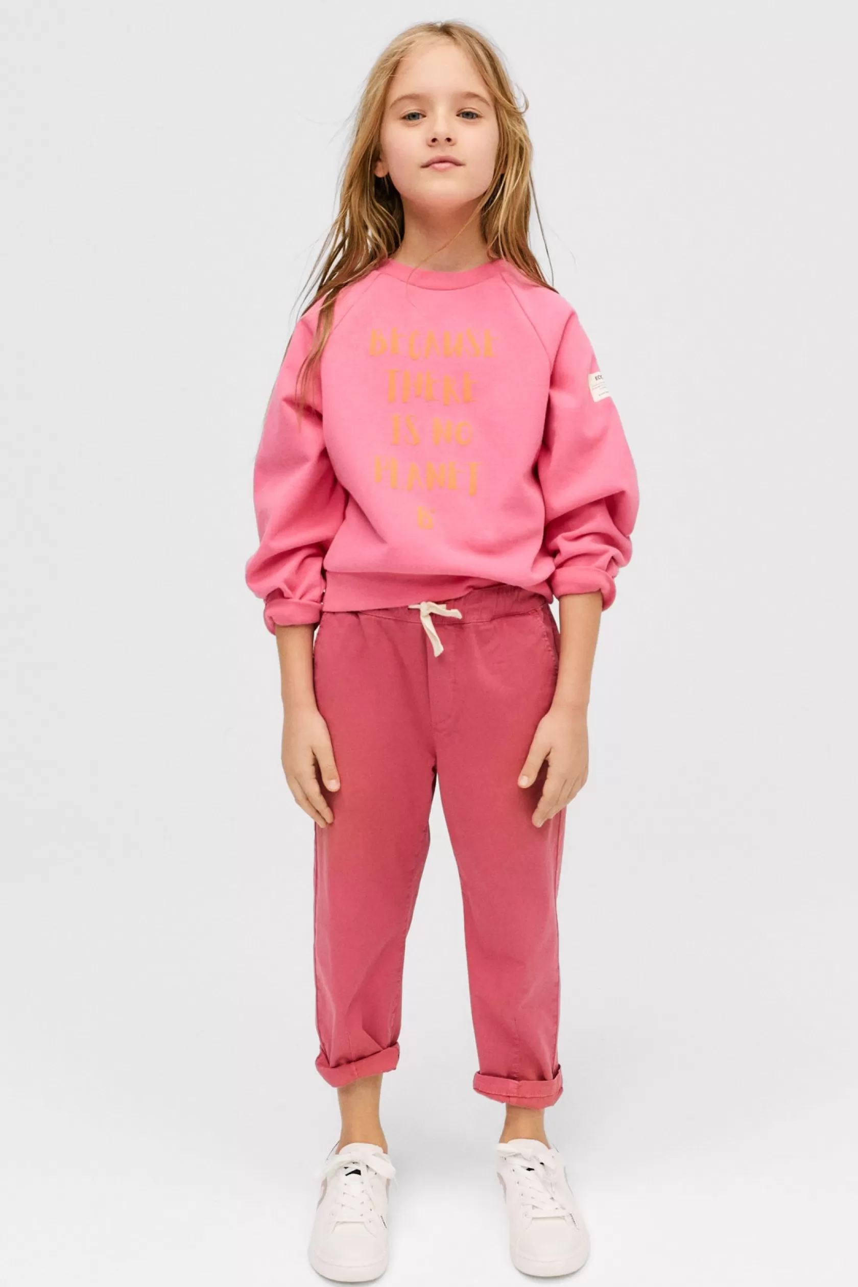 Sudaderas*Ecoalf FUN SWEATSHIRT PINK framboise