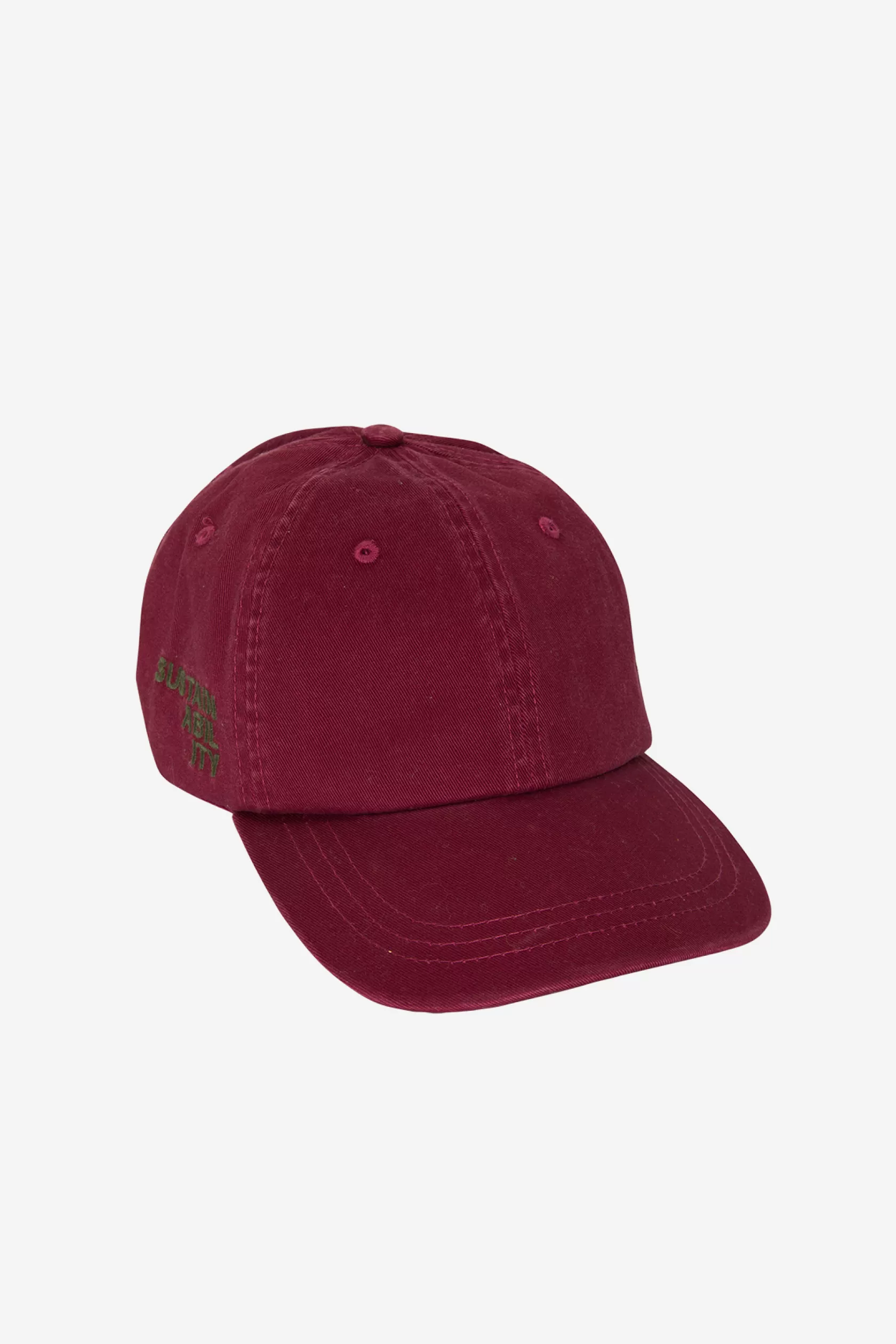 Gorras | Gorras*Ecoalf GORRA MESSAGE MORADA wine