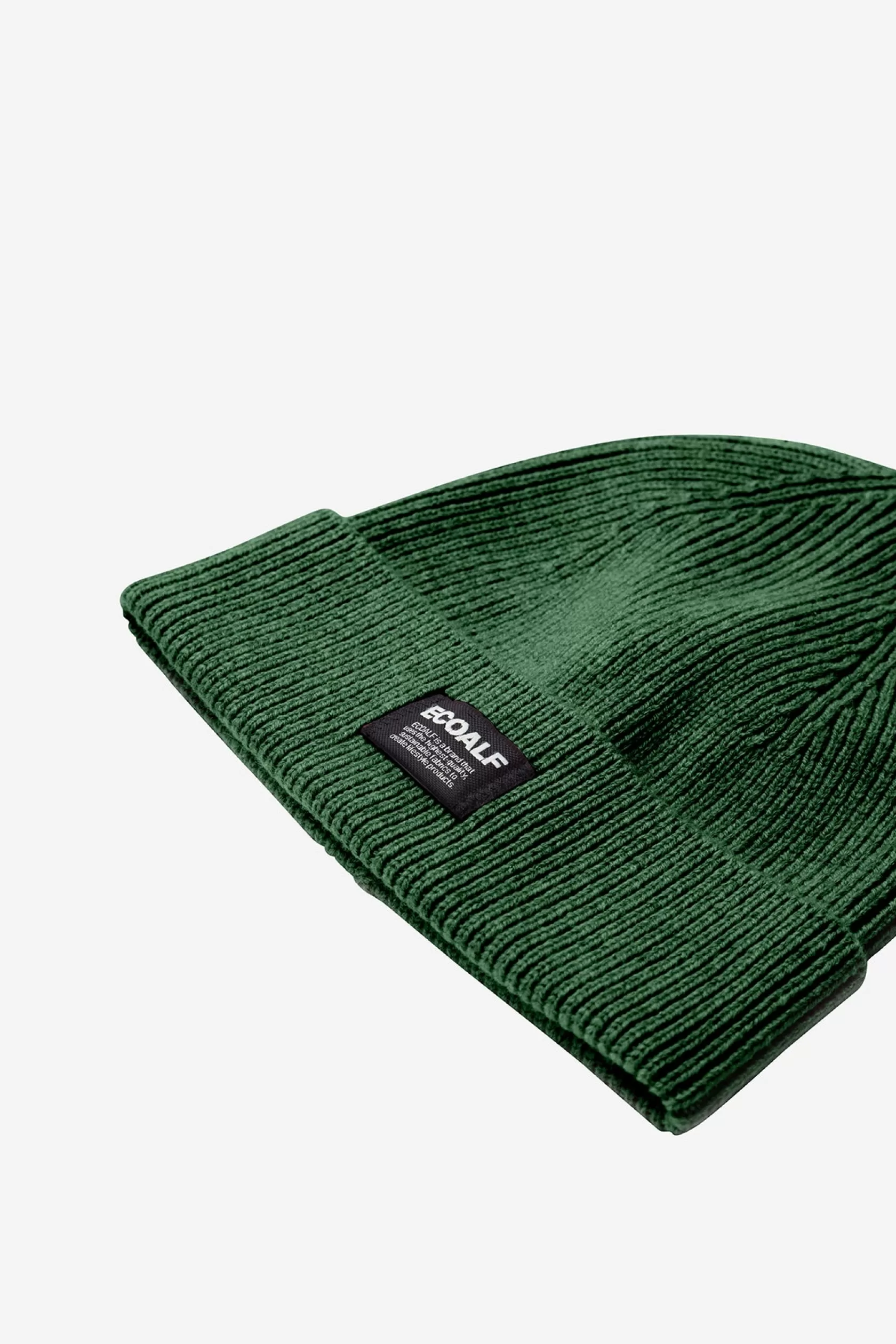 Gorros y bufandas*Ecoalf GORRO WOOL VERDE grass green