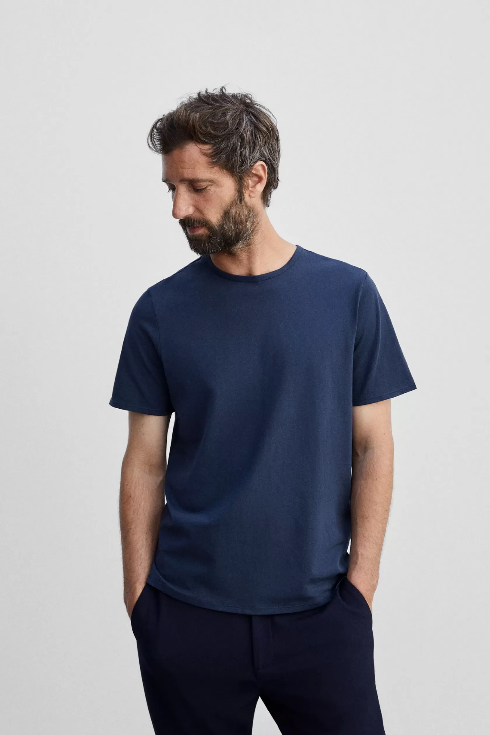 Camisetas*Ecoalf HUMBER T-SHIRT DEEP Navy