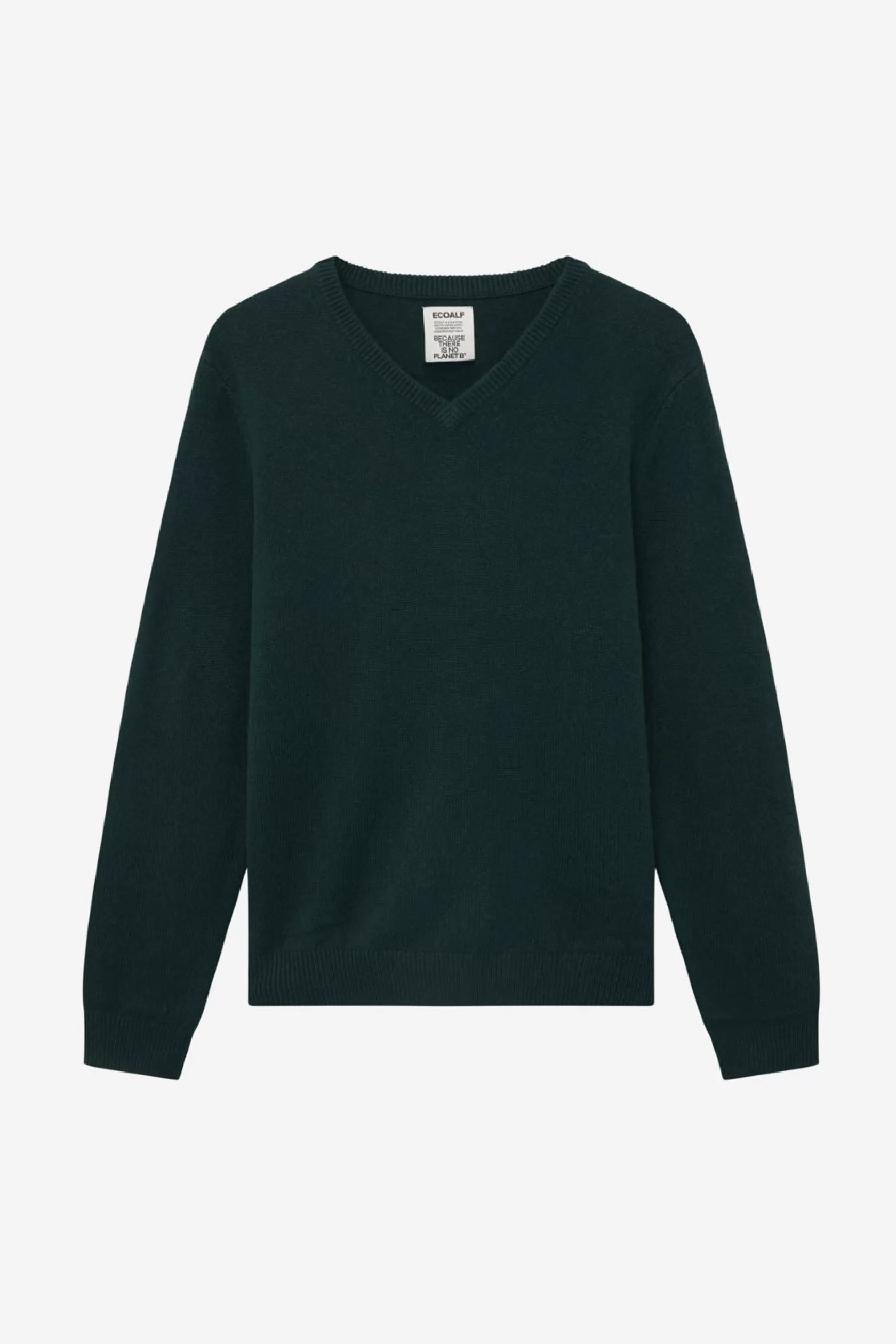 Cashmere | Punto y Jerséis*Ecoalf JERSEY DE CASHMERE HUGO VERDE woodland-green