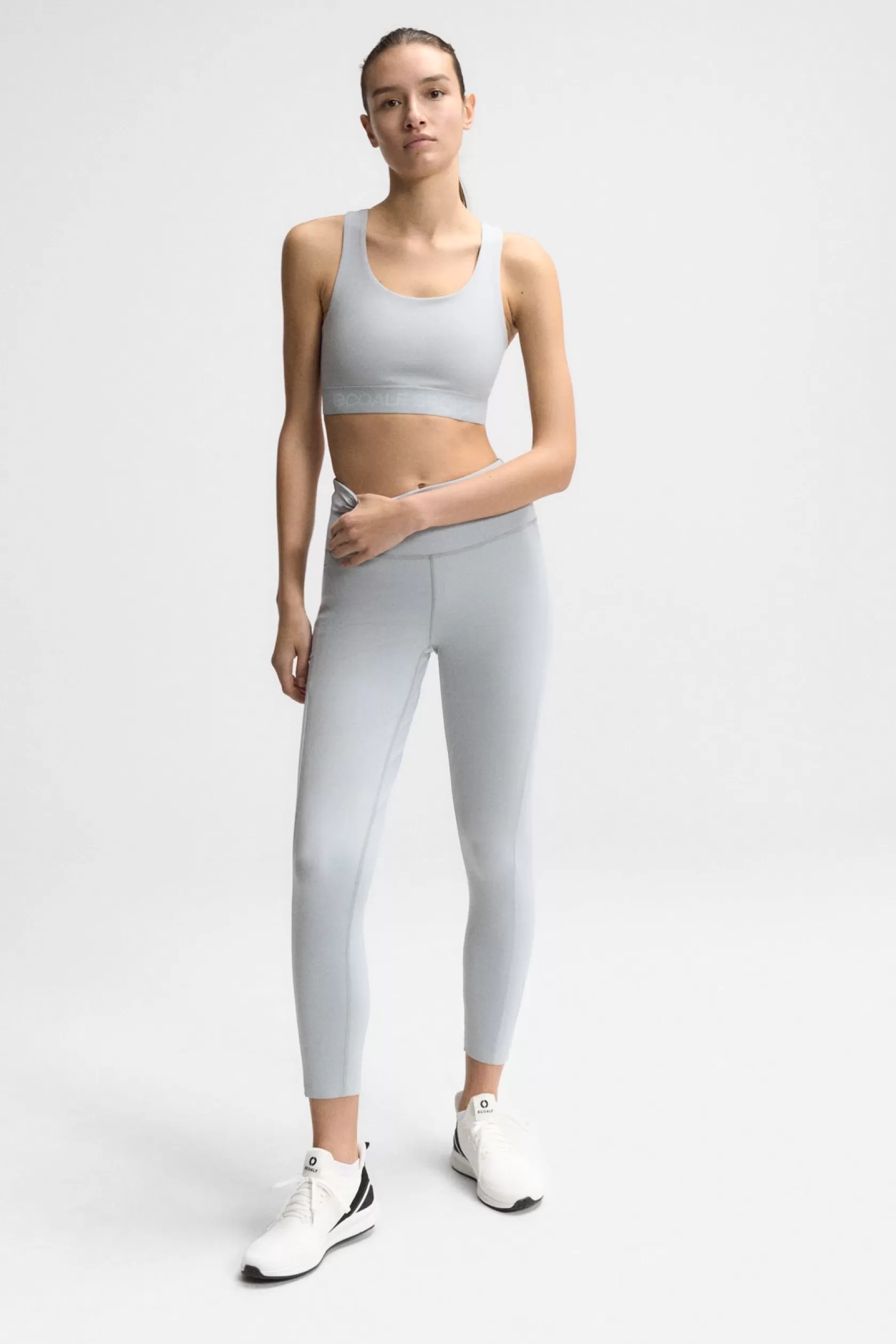 Running*Ecoalf LEGGINGS PERFORMANCE LISBON GRISES lightgrey