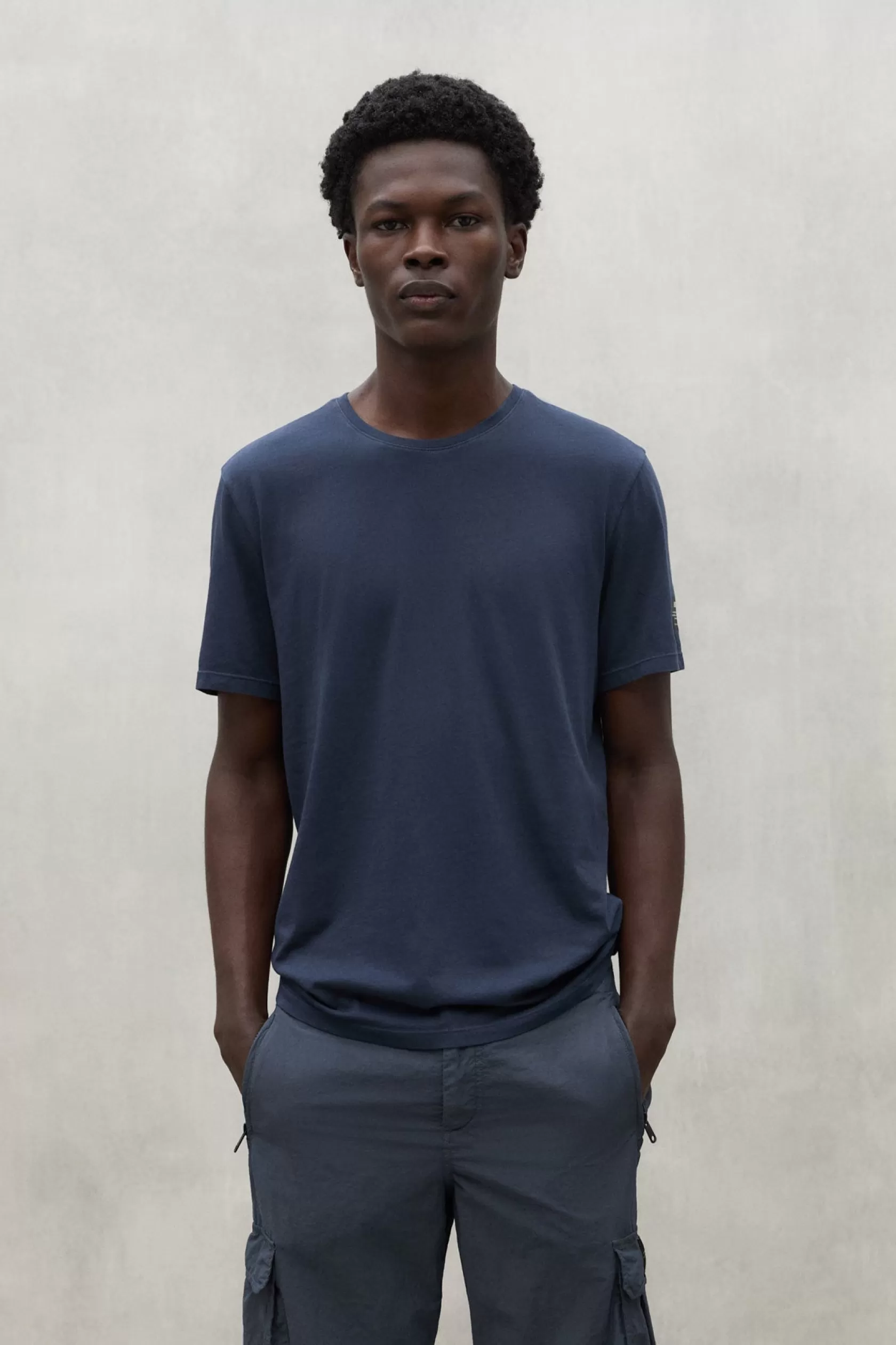 Camisetas*Ecoalf NAVY BLUE VENT T-SHIRT deepnavy