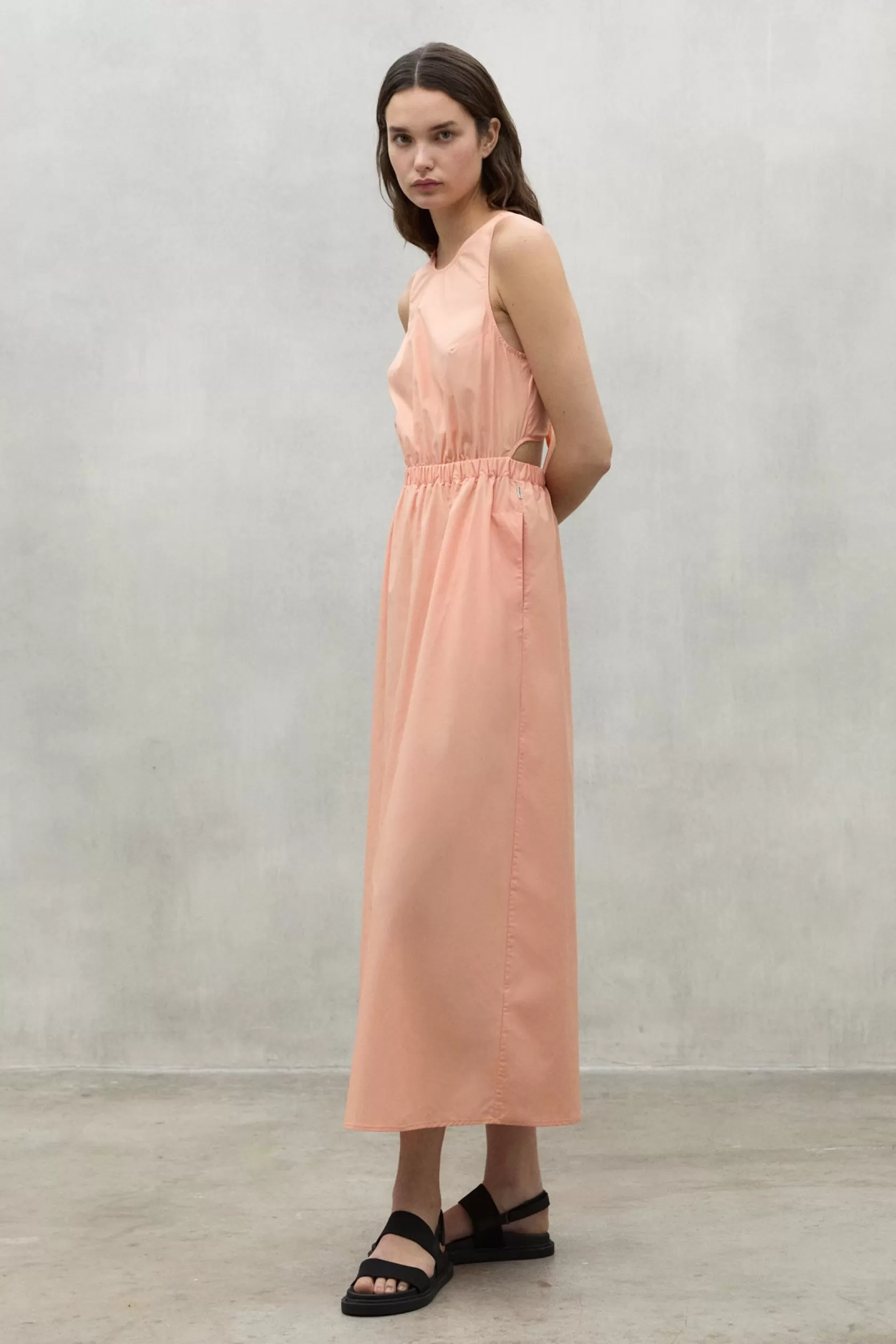 Vestidos y Faldas*Ecoalf ORANGE GALENA DRESS soft coral