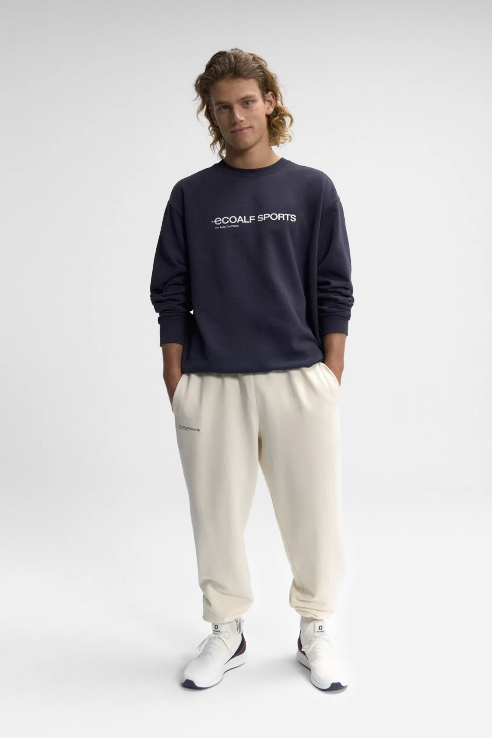 Post-workout | Post-workout*Ecoalf PANTALÓN UNISEX CALIFORNIA BLANCO natural