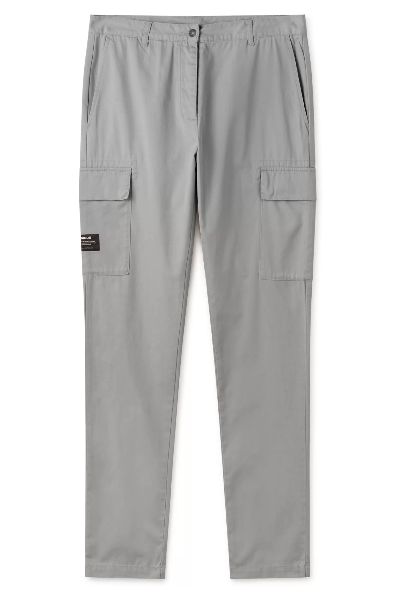 Pantalones*Ecoalf PANTALONES CARGO GERI GRISES plain grey