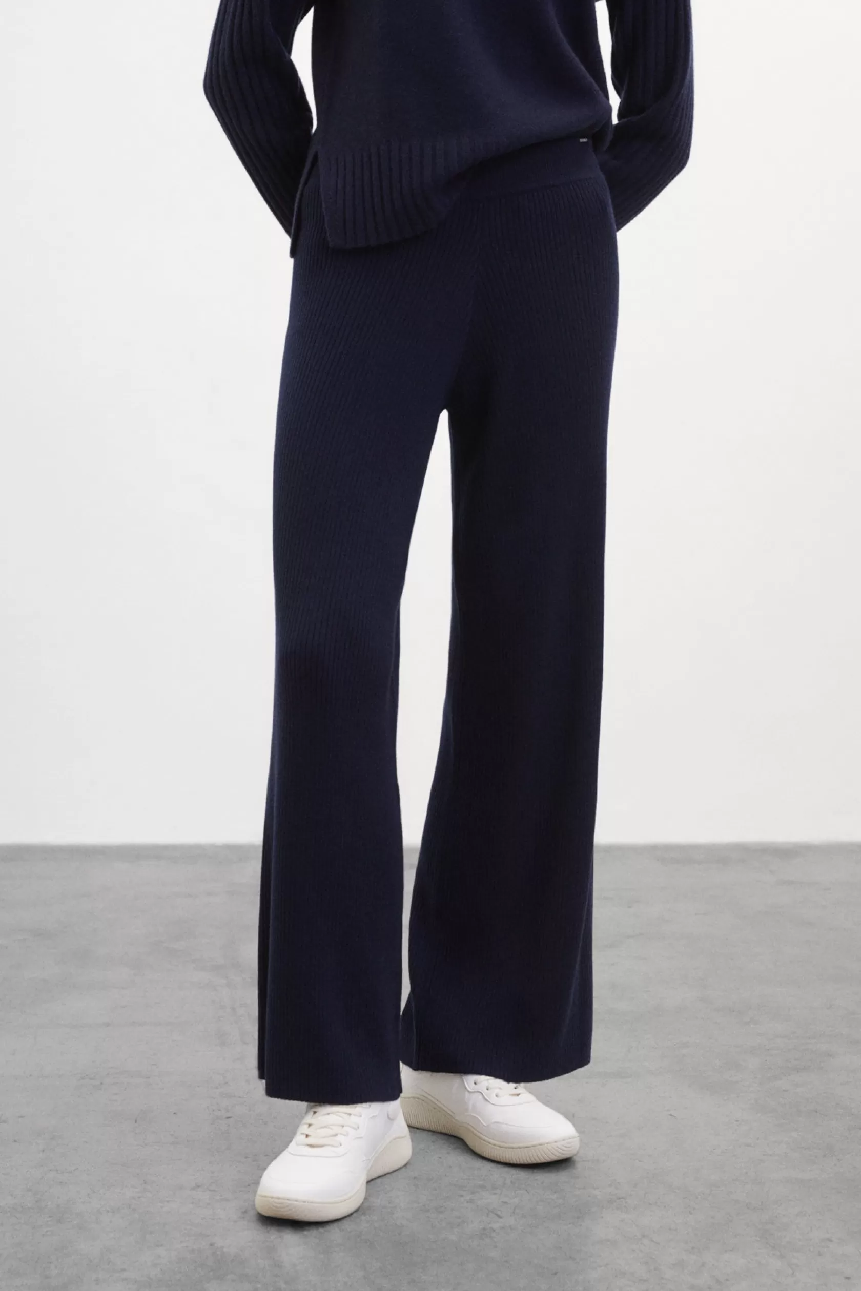 Pantalones*Ecoalf PANTALONES CIPRE AZUL MARINO Deepnavy