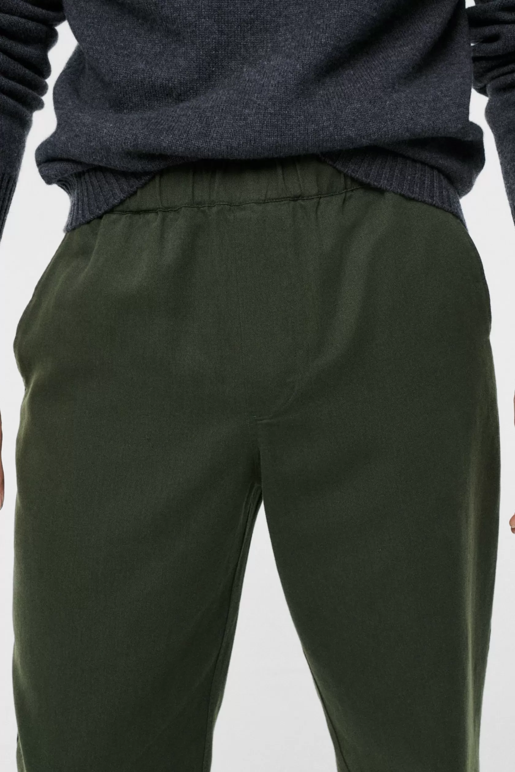 Pantalones*Ecoalf PANTALONES GINA VERDES Forest Night