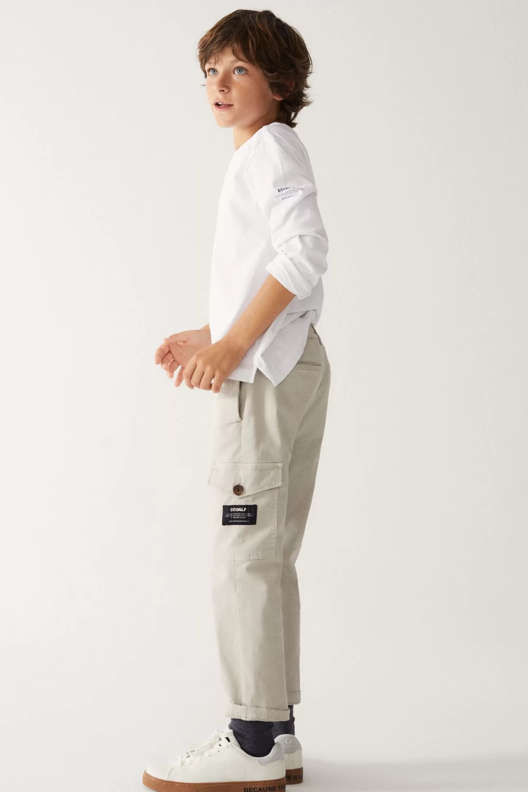 Pantalones*Ecoalf PANTALONES ROS MARRONES beige