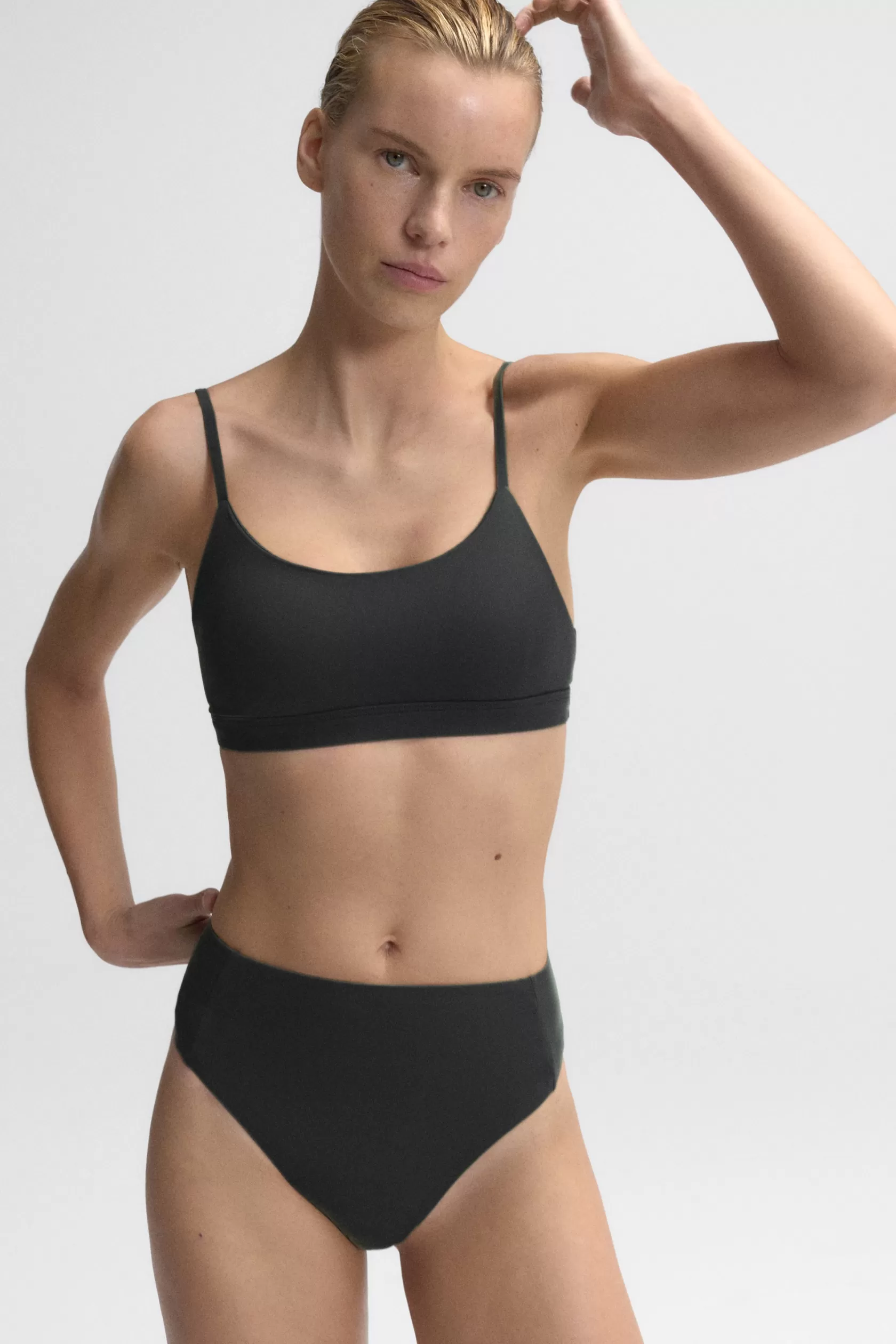 Surf*Ecoalf PARTE DE ABAJO BIKINI BATU NEGRO black