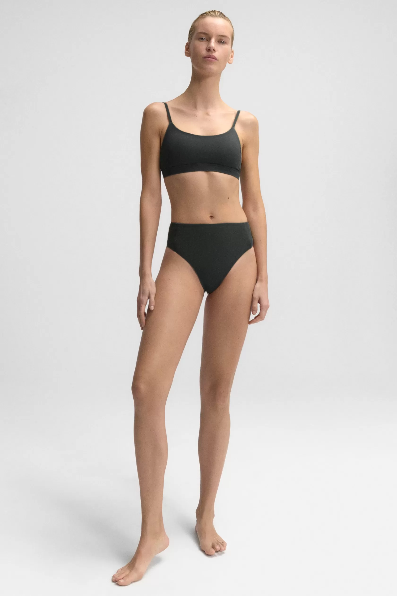 Surf*Ecoalf PARTE DE ABAJO BIKINI BATU NEGRO black