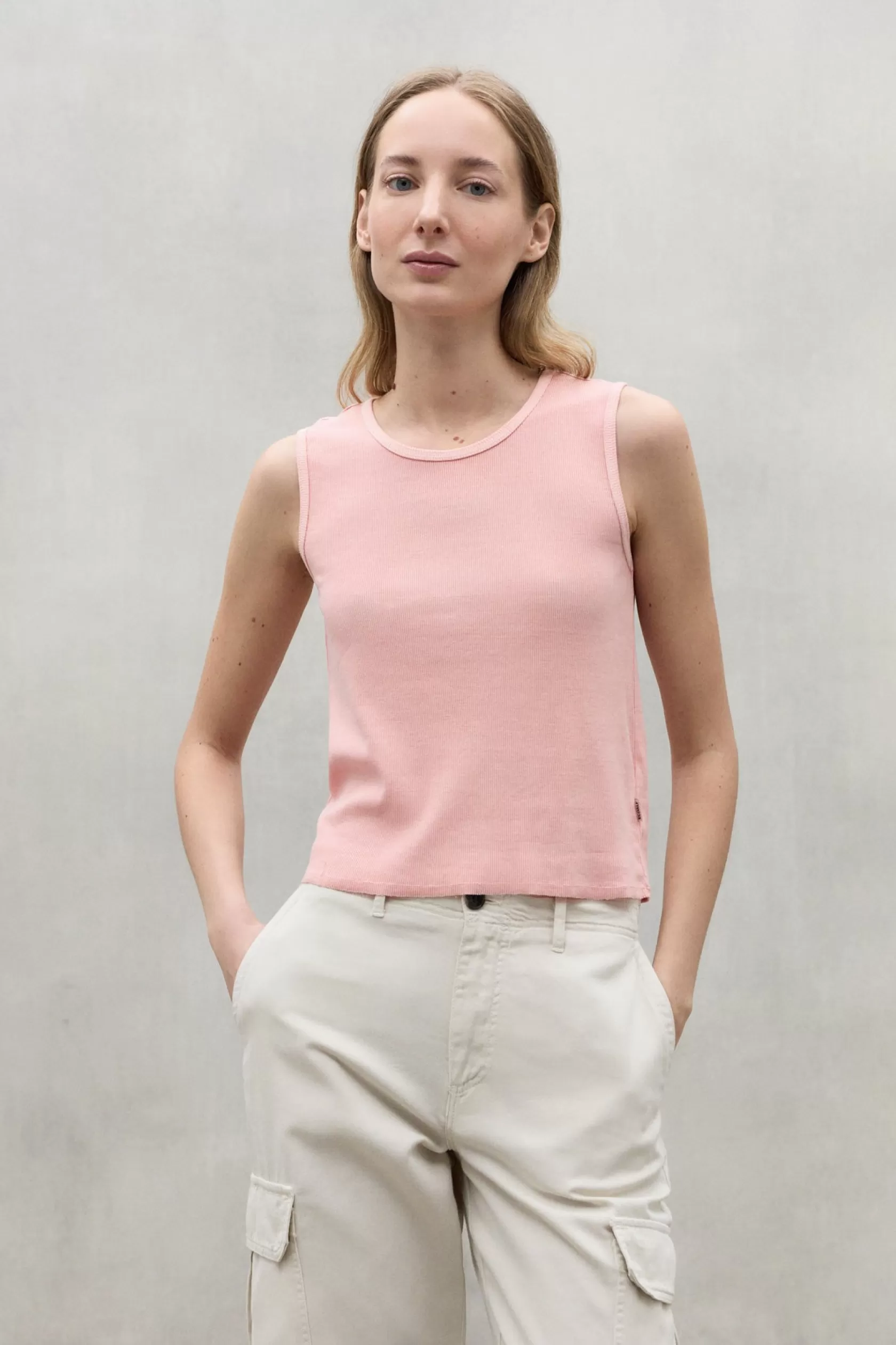 Camisetas*Ecoalf PINK LEKNES T-SHIRT rose