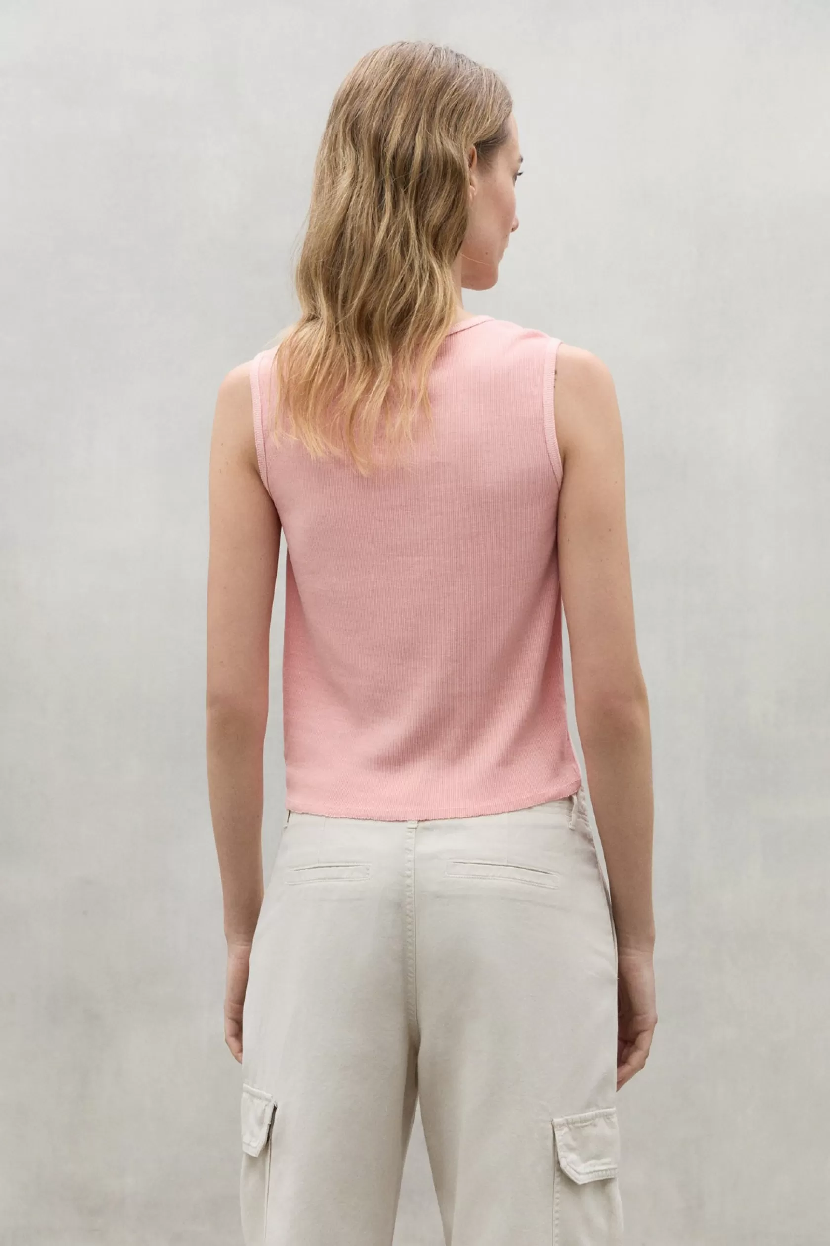 Camisetas*Ecoalf PINK LEKNES T-SHIRT rose