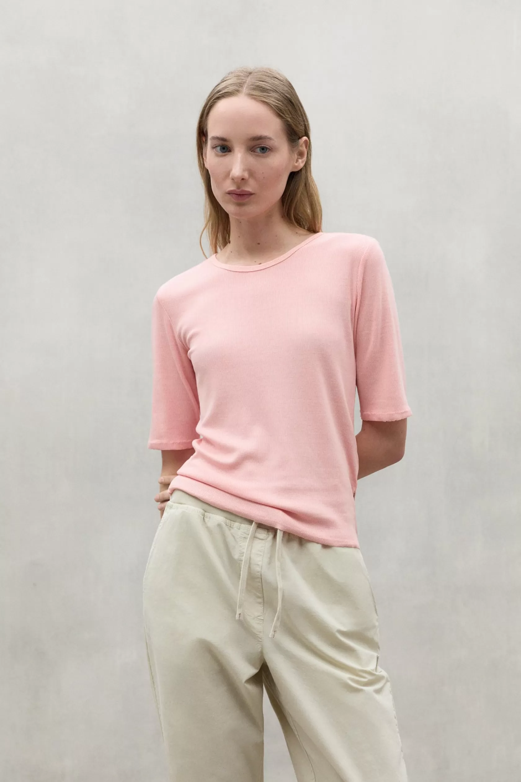 Camisetas*Ecoalf PINK SALLA T-SHIRT rose