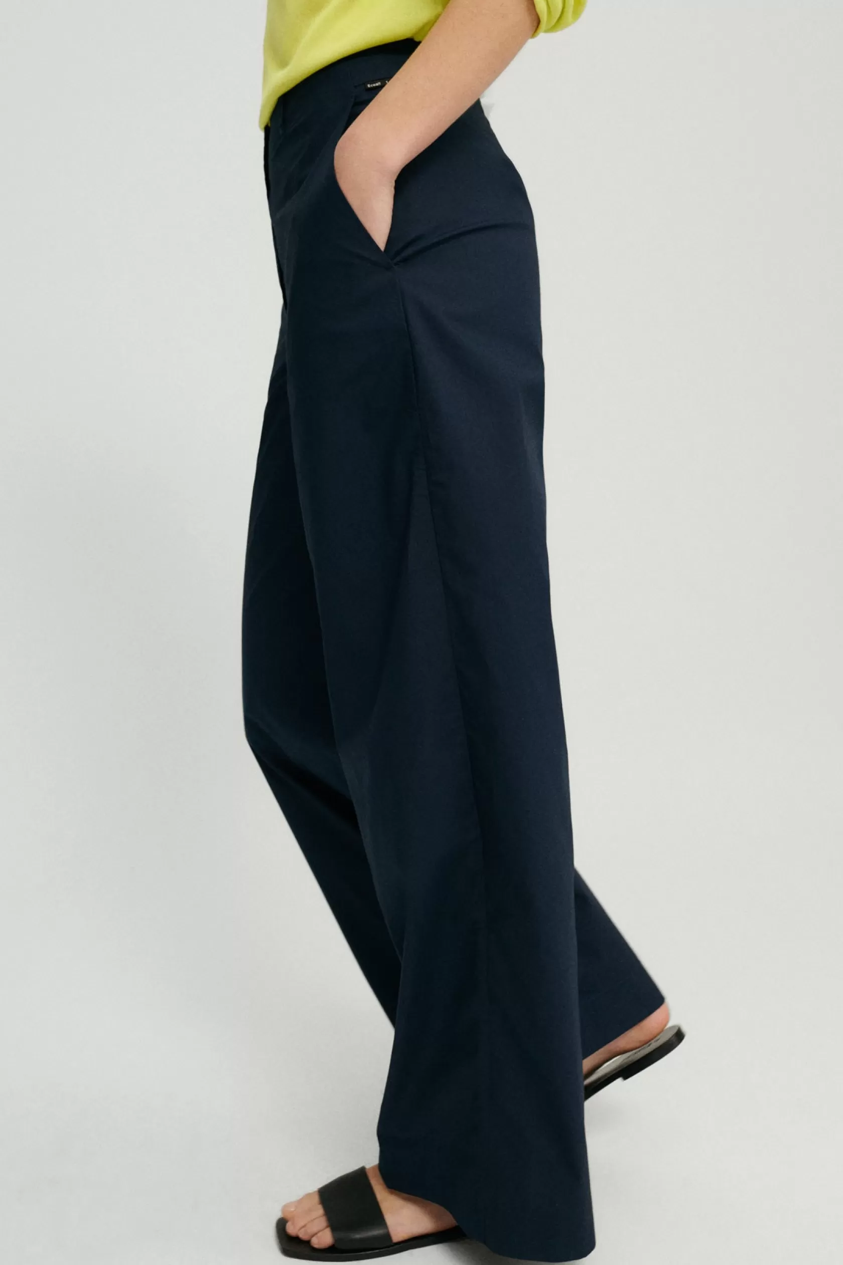 Pantalones*Ecoalf THAMES TROUSERS DEEP NAVY deepnavy