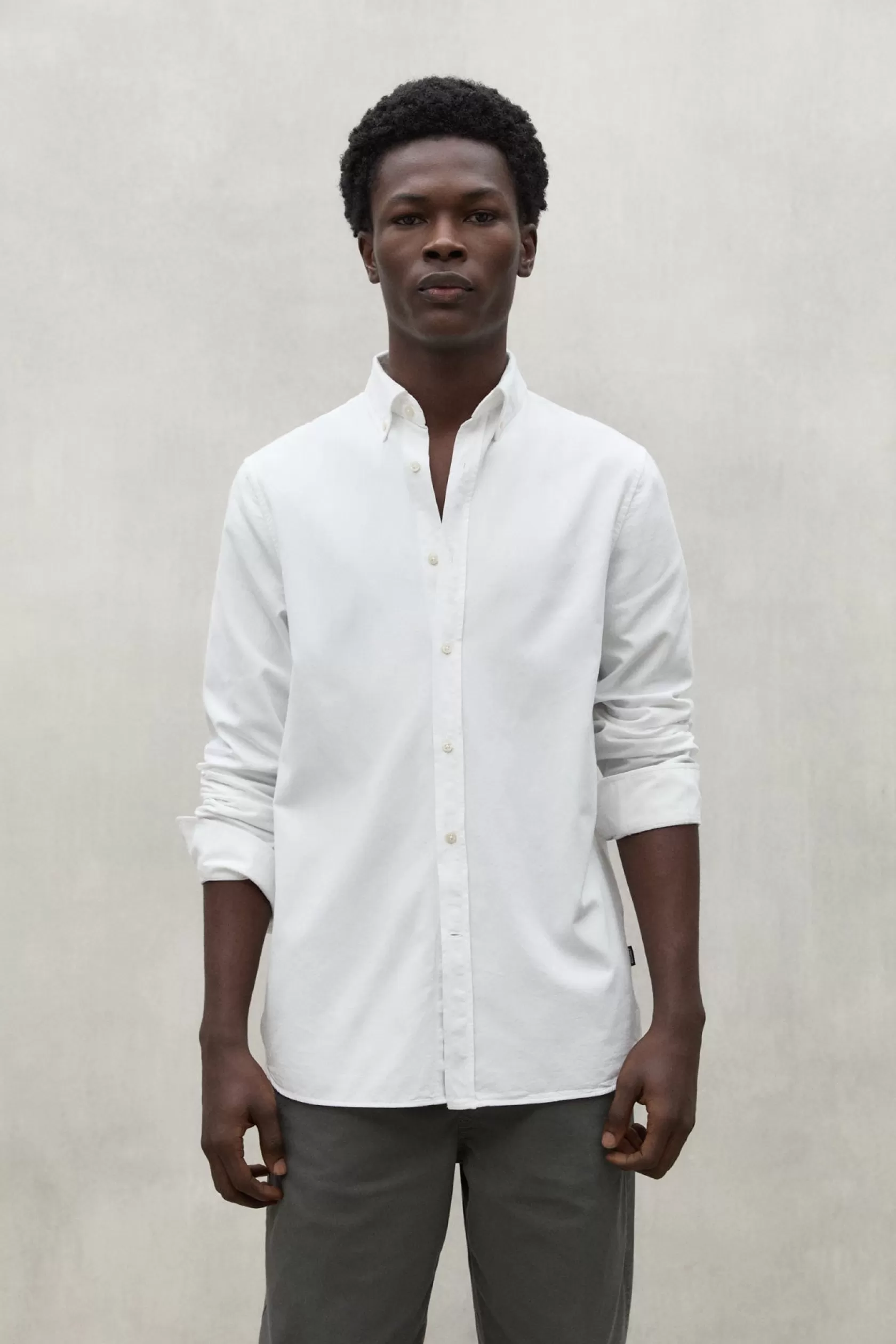 Camisas*Ecoalf ANTEJO SHIRT white