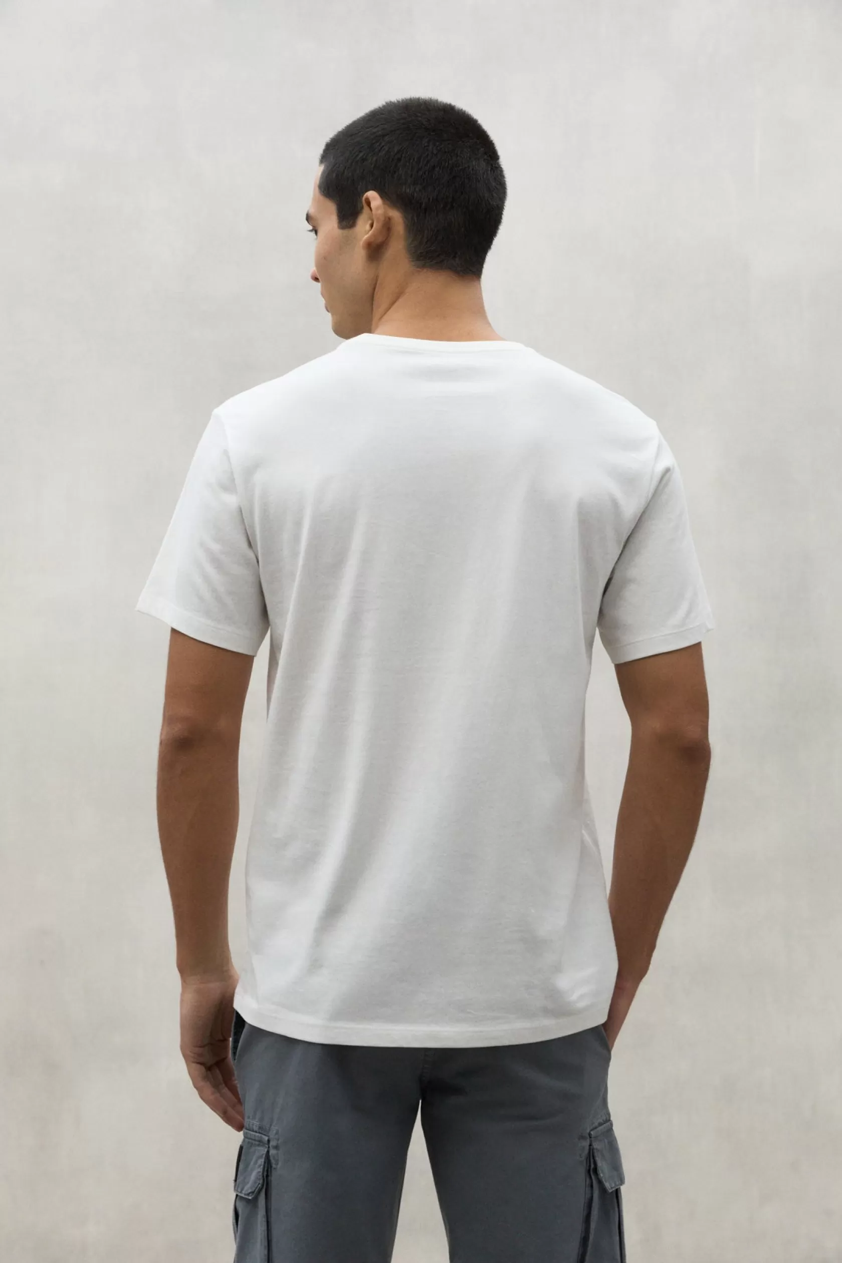 Camisetas*Ecoalf KIEL T-SHIRT white