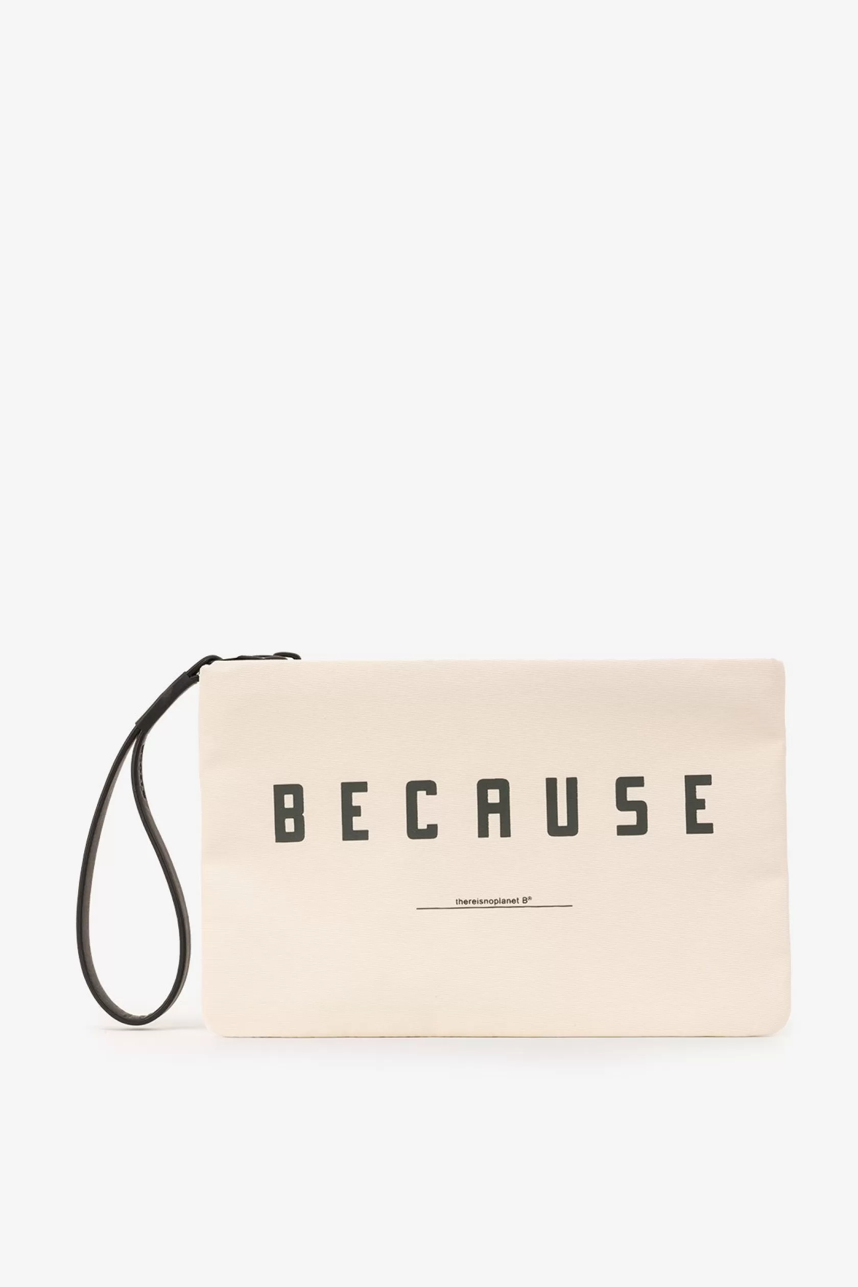 Bolsos*Ecoalf WHITE LUPITA HANDBAG WITH MESSAGE creamy white