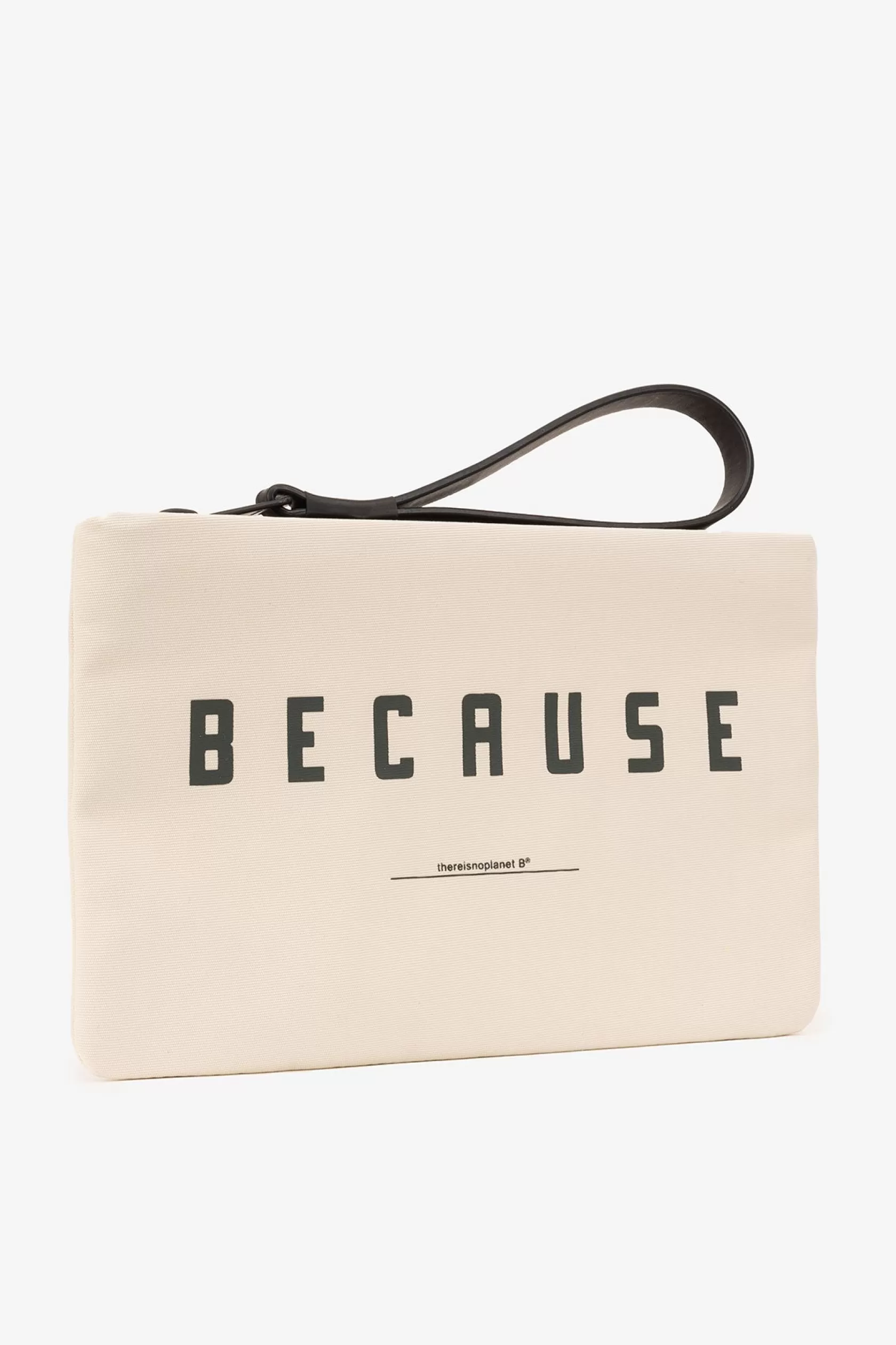 Bolsos*Ecoalf WHITE LUPITA HANDBAG WITH MESSAGE creamy white