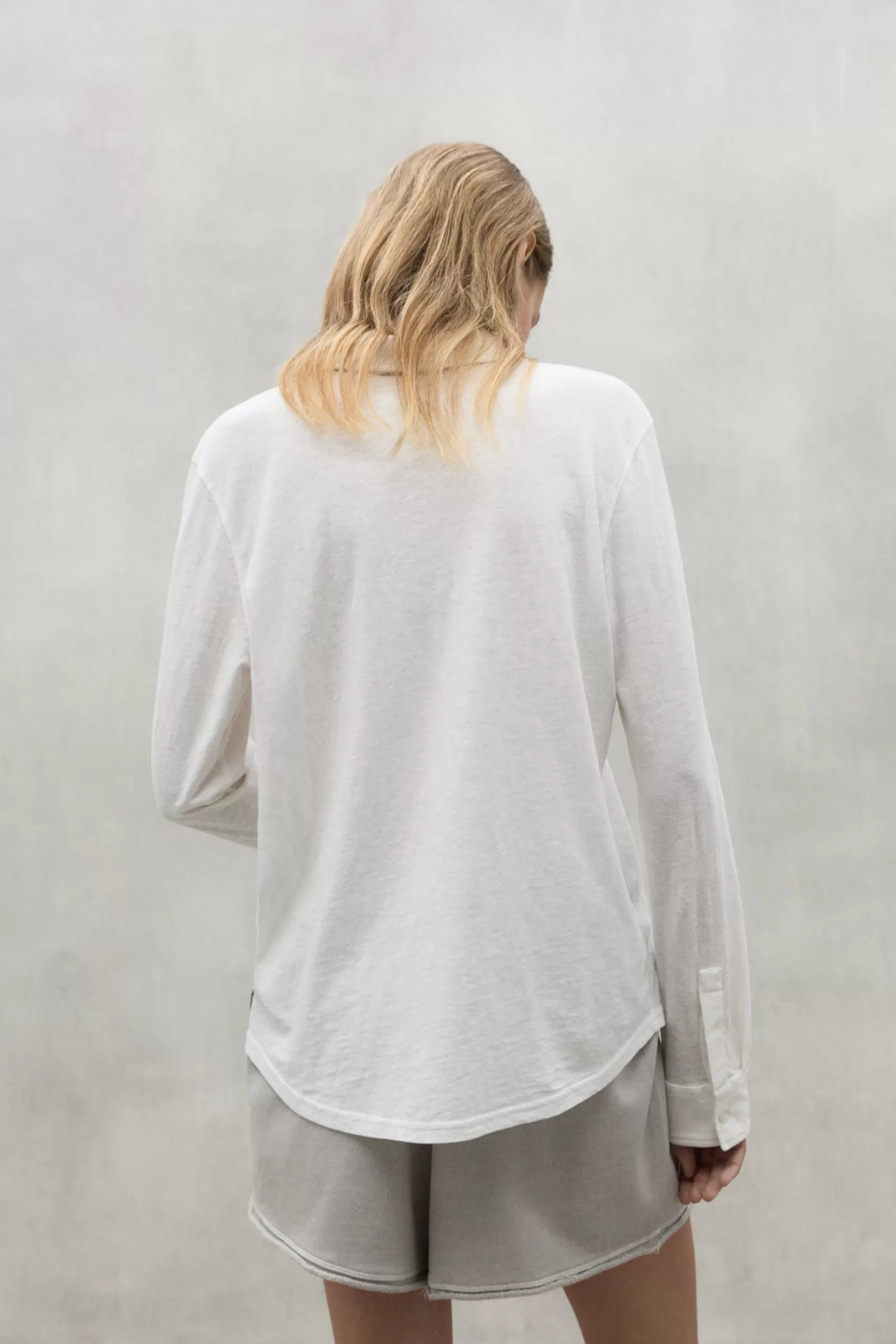 Camisas*Ecoalf WHITE VAASA SHIRT off white